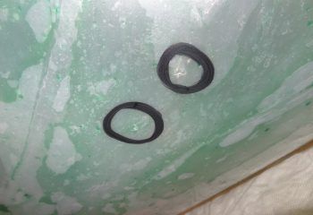 hidrostatic pressure test for damage flexitanks
